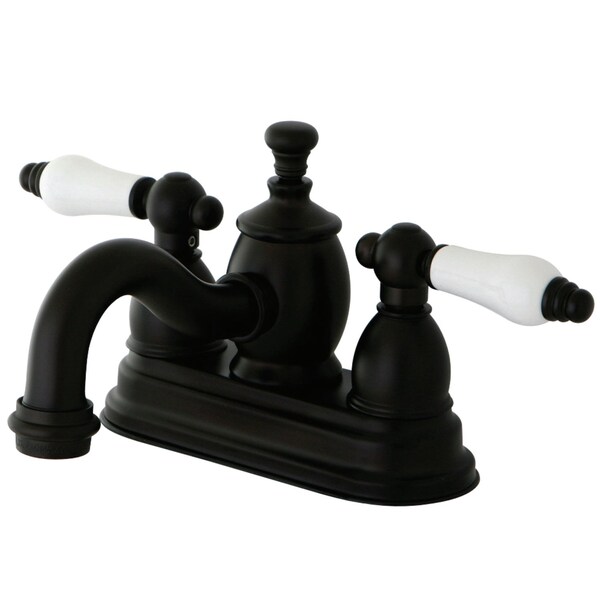 KS7005PL 4" Centerset Bathroom Faucet, Oil Rubbed Bronze